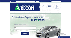 Desktop Screenshot of consorciorecon.com.br